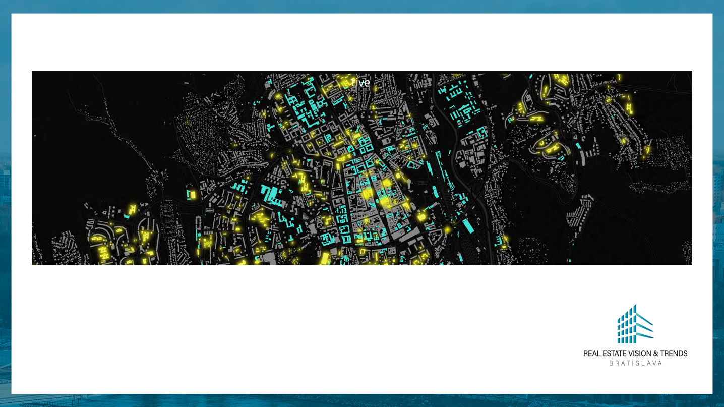 mapa Košice Systém SAM-SUD 